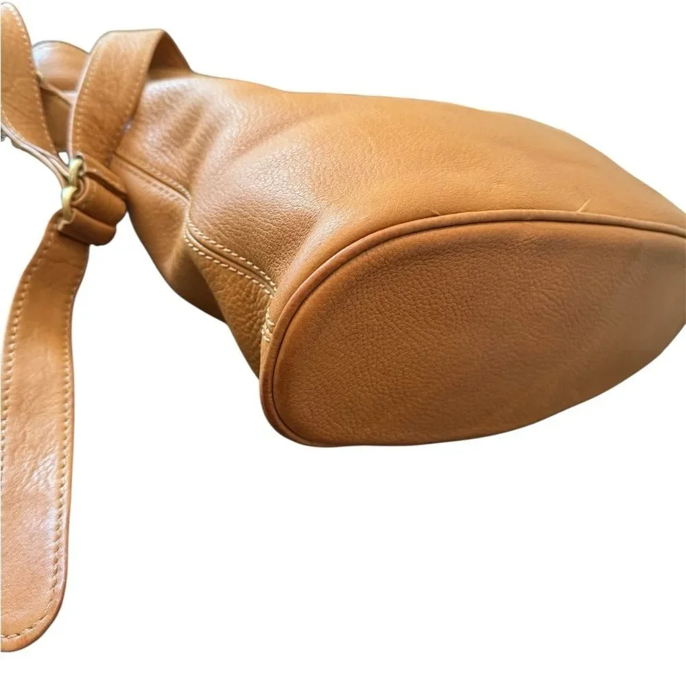 Coach Vintage Sonoma Brown Leather Bucket Bag 6M-4906 - Picture 8 of 12